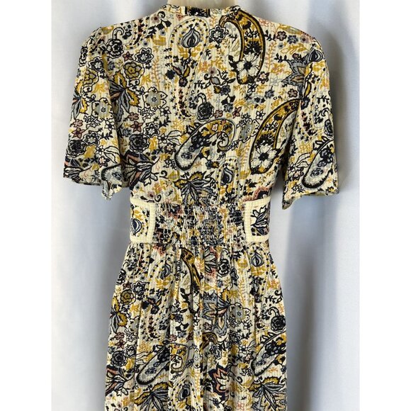 ba&sh Benja Paisley Print Midi Dress $420 - Picture 7 of 13